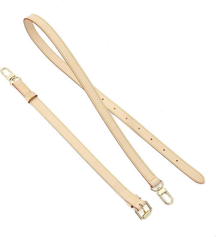 Senral Schulterriemen für Taschen Non Tanned Vachetta Riemen Leder Crossbody Strap Ersatz 41&