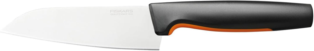 Fiskars Kochmesser, Klein, Functional Form, Gesamtlänge: 24 cm, Japanischer Edelstahl/Kunststoff, 10