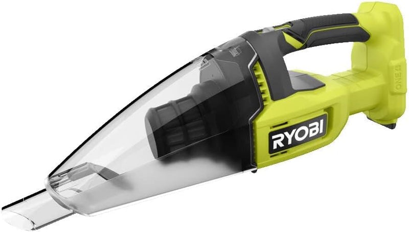 RYOBI 18 V ONE+ Akku-Handsauger RHV18-0 (bis zu 1.450 l/min Luftstrom, 600-ml-Staubbehälter, 34 Air