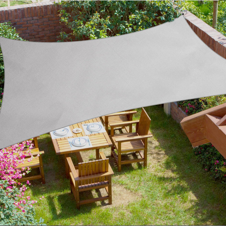 Sonnensegel Wasserdicht &amp; UV-Schutz, Verdickter 420D Oxford-Stoff – Perfekter schattiger Rückzugsort