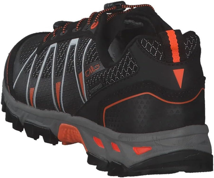 CMP Herren Altak Trail Running Shoe 40 EU Black Flash Orange, 40 EU Black Flash Orange