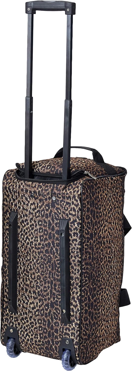 Rockland Seesack zum Rollen, braun, 22-Inch, Reisetasche mit Rollen 22-Inch Braun, 22-Inch Braun