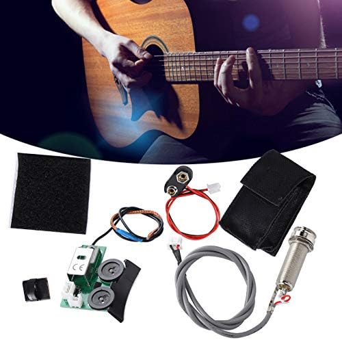 Akustikgitarren-Tonabnehmer, langlebiger Endpin-Jack-Vorverstärker-Tonabnehmer und Vorverstärker-Ton