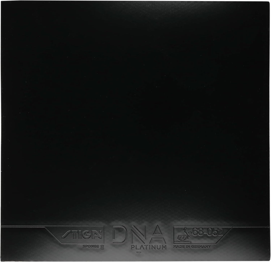 Stiga Unisex-Adult DNA Platinum S Tischtennisbelag 2.1 Schwarz, 2.1 Schwarz