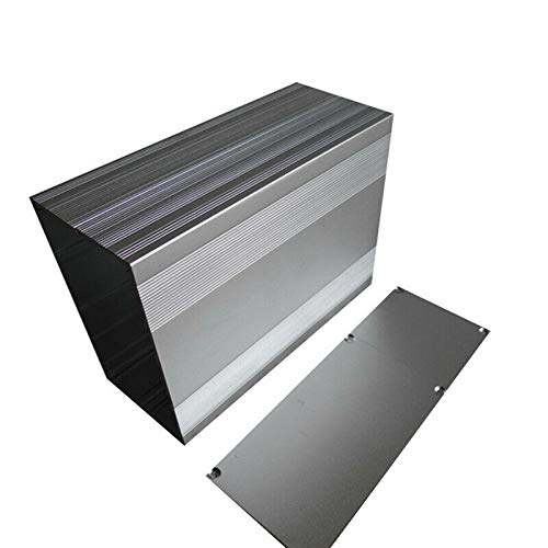 BE-TOOL Instrumentenkasten, Aluminium, 85 x 145 x 250 mm, Elektronikgehäuse, für Leiterplatten, DIY