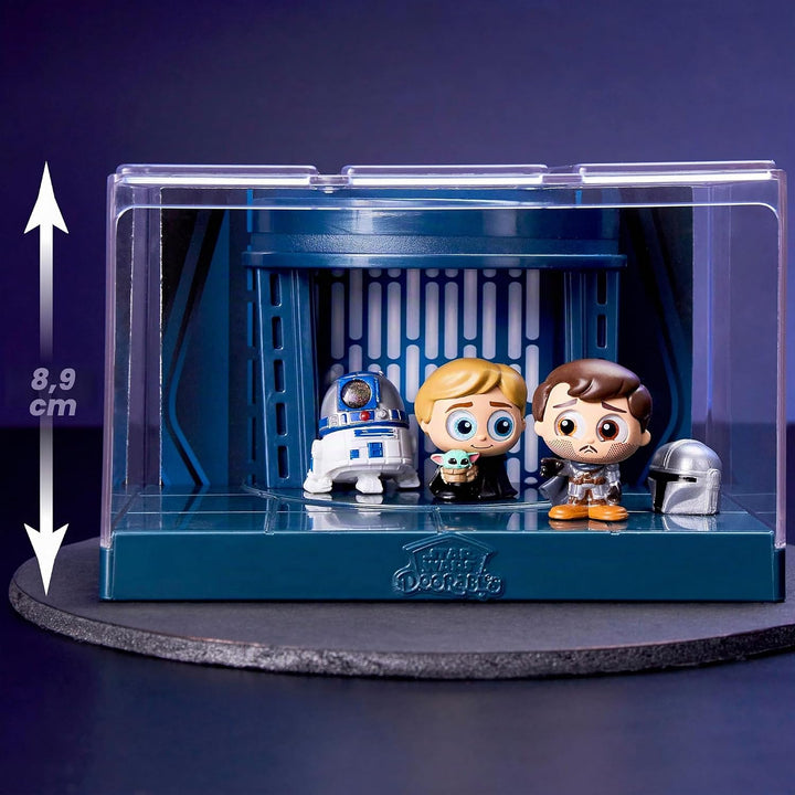 Star Wars™ Doorables Widescreen Moments – Star Wars: DIE DUNKLE BEDROHUNG™, Sammelfiguren, Kinderspi