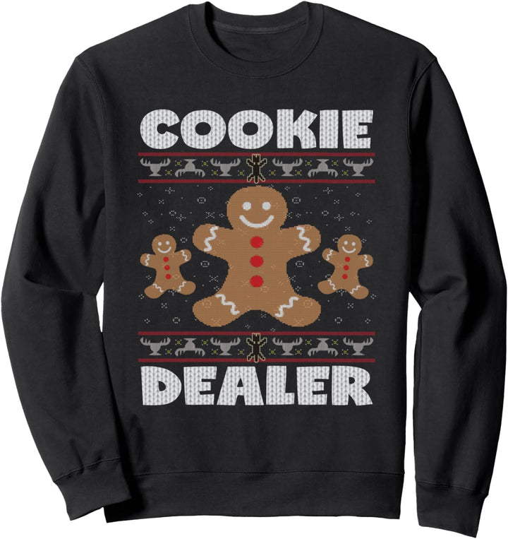 Keks-Händler Hässliche Weihnachten Sweatshirt