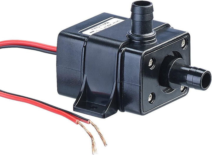 Royal Gardineer Brunnenpumpe: 2er-Set Mini-Wasserpumpen mit 240 l/h Kapazität,Förderhöhe bis 3m,12V