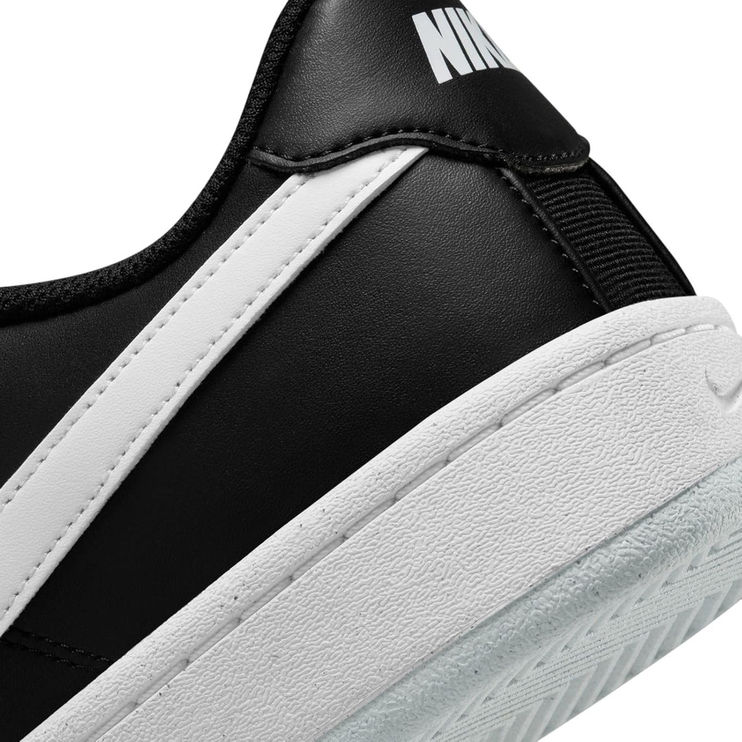 Nike Herren Court Royale Sneakers 44.5 EU Schwarz Black White 010, 44.5 EU Schwarz Black White 010