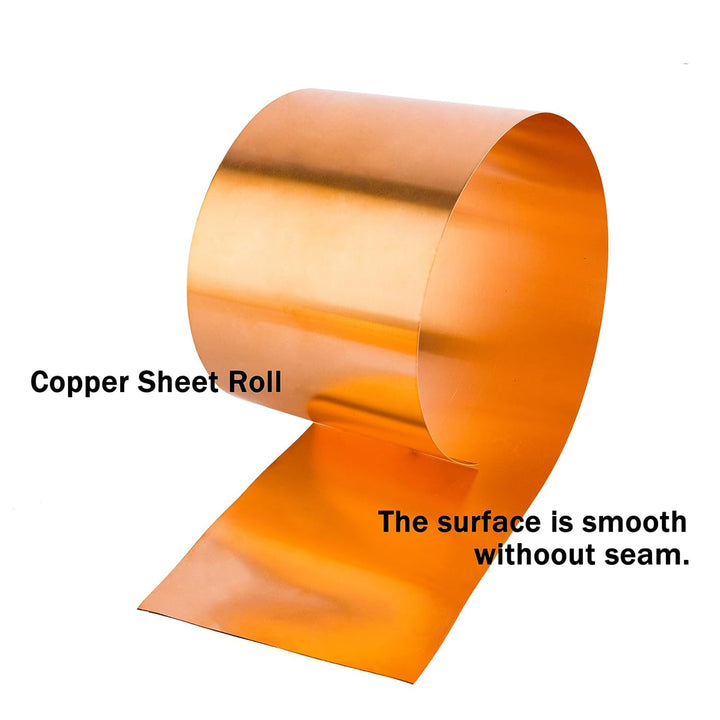Reine Kupferfolie Metall Kupferblech Platte geschnittenes Material Rollen (0.3 * 100 * 1000mm) 0.3*1