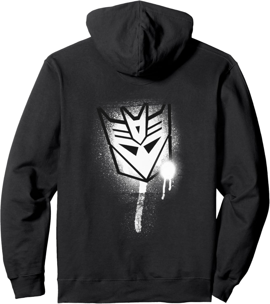 Transformers Logo Decepticon-Schablone Pullover Hoodie