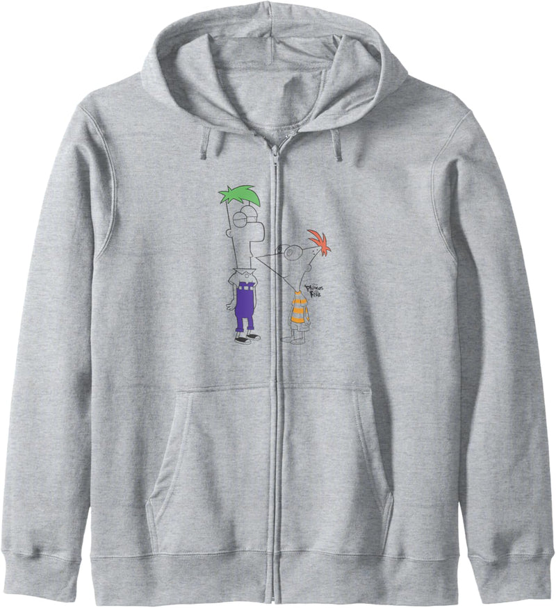 Disney Die Jungen des Sommers von Disney Phineas und Ferb Kapuzenjacke