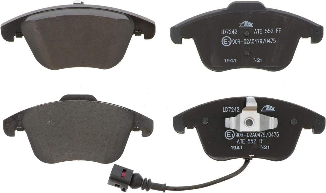 ATE 13.0470-7242.2 Bremsbelagsatz, Scheibenbremse