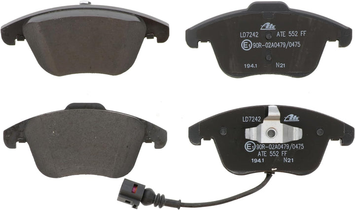 ATE 13.0470-7242.2 Bremsbelagsatz, Scheibenbremse