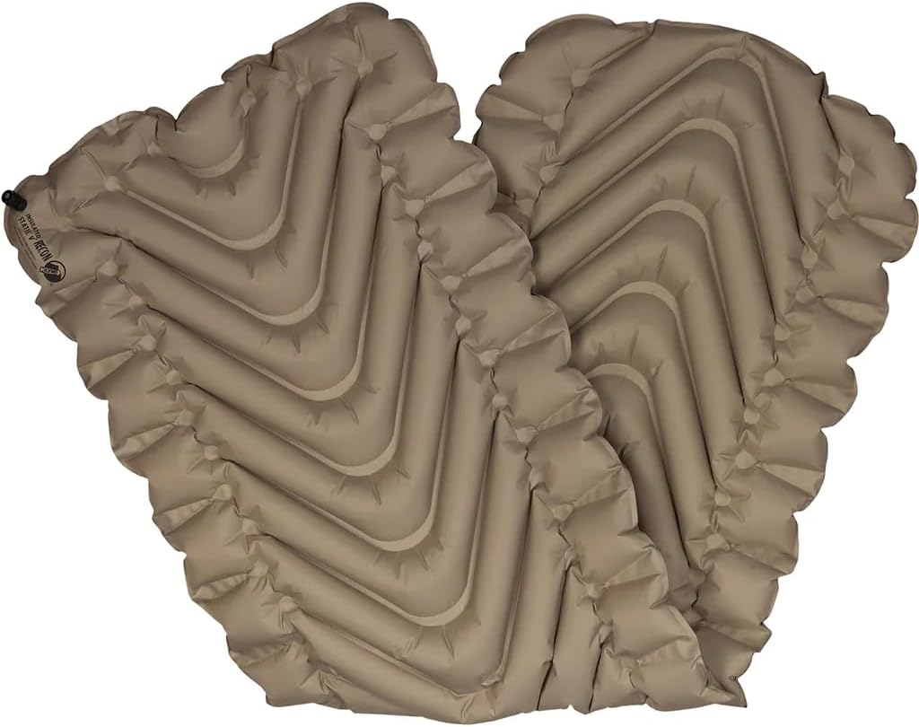 Klymit Statische V Aufblasbare Outdoor Campingmatte Luftmatratze Isoliert isolierung isomatte Coyote