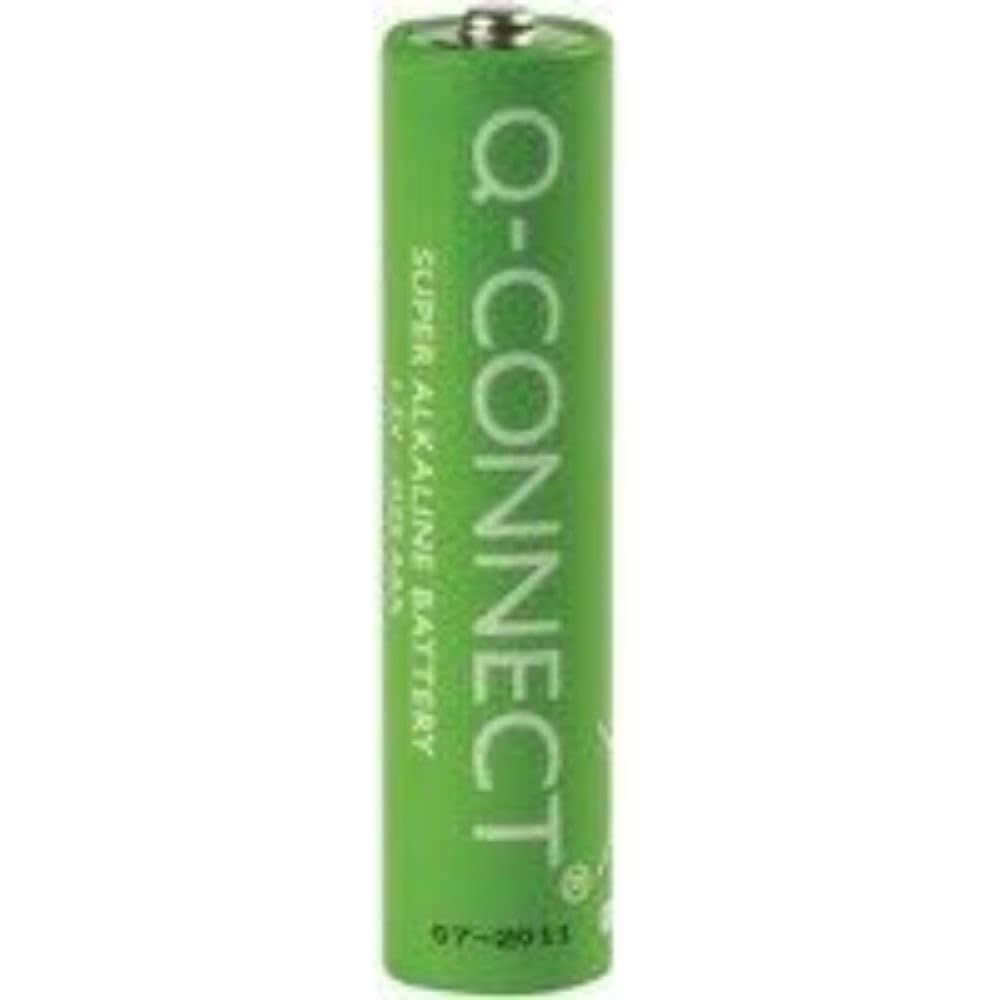 Super Alkaline Batterien Q-CONNECT AAA LR03 1 5V 20pcs / Bürogeräte und Maschinen/Typ-1,5V / Kind-LR
