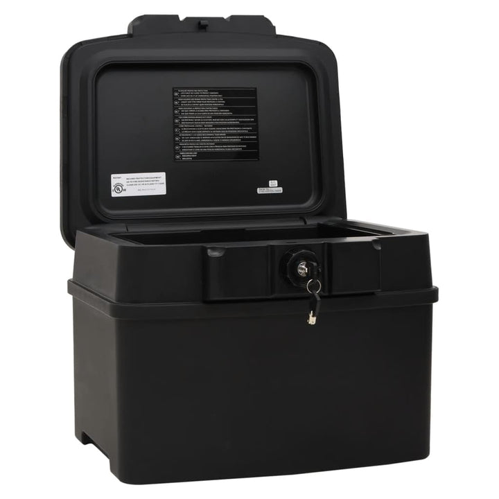 vidaXL Tresor Safe Box Haussafe Geldschrank Möbeltresor Wertschutzschrank Tresorbox mit Schlüssel Fe