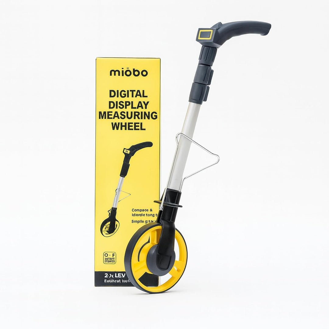 Digitales Messrad Rolltacho Rolatape Messroller mit Tasche LCD beleuchtet