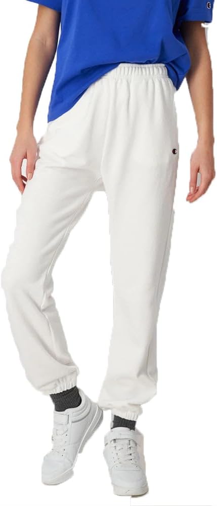 Champion Damen Trainingshose M Weiss, M Wei&amp;