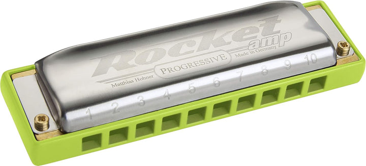 HOHNER Mundharmonika, Rocket-amp, E grün E, grün E