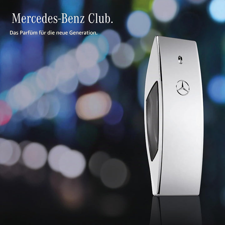 Mercedes-Benz Club Eau de Toilette Natural Spray, 100 ml 100 ml (1er Pack), 100 ml (1er Pack)