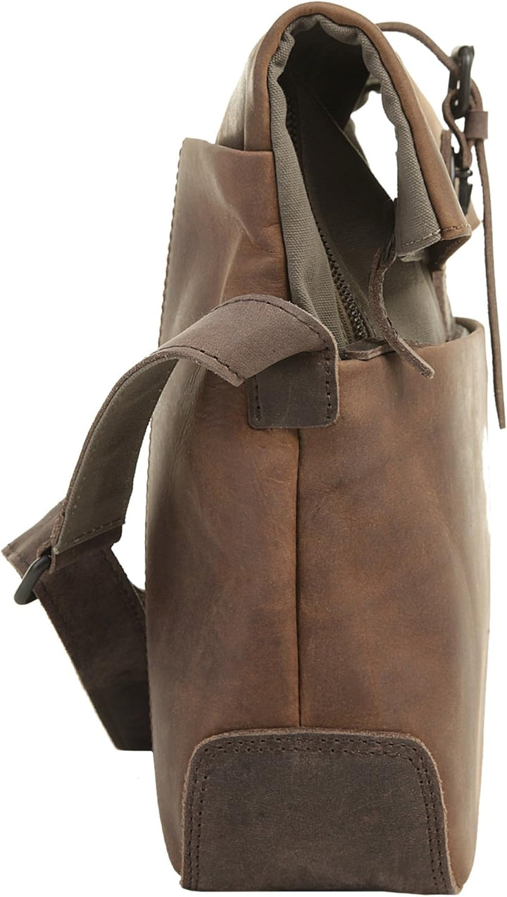 HAROLD'S Twister Messenger Leder 36 cm Laptopfach