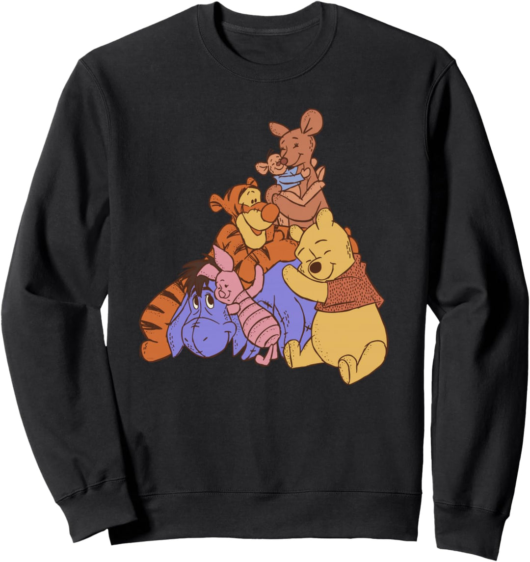 Disney Winnie the Pooh Hundred Acre Kanga Roo Group Hug Sweatshirt