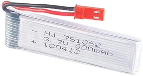 YUNIQUE Deutschland 3 Stuck Tuning LiPo Akku 600mAh 3,7V, passend für UDI RC U818, U818A, U817, U817