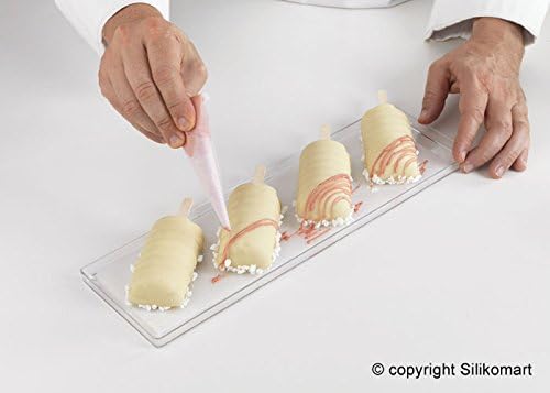 Eiscreme-Set, spiralförmig.