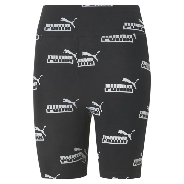 PUMA Damen Strumpfhose Verstärkte Shorts mit 17,8 cm XS Schwarz (Schwarz), XS Schwarz (Schwarz)