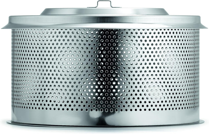 LotusGrill XL Ersatz Edelstahl-Kohlebehälter XL! Speziell entwickelt für den raucharmen Holzkohlegri