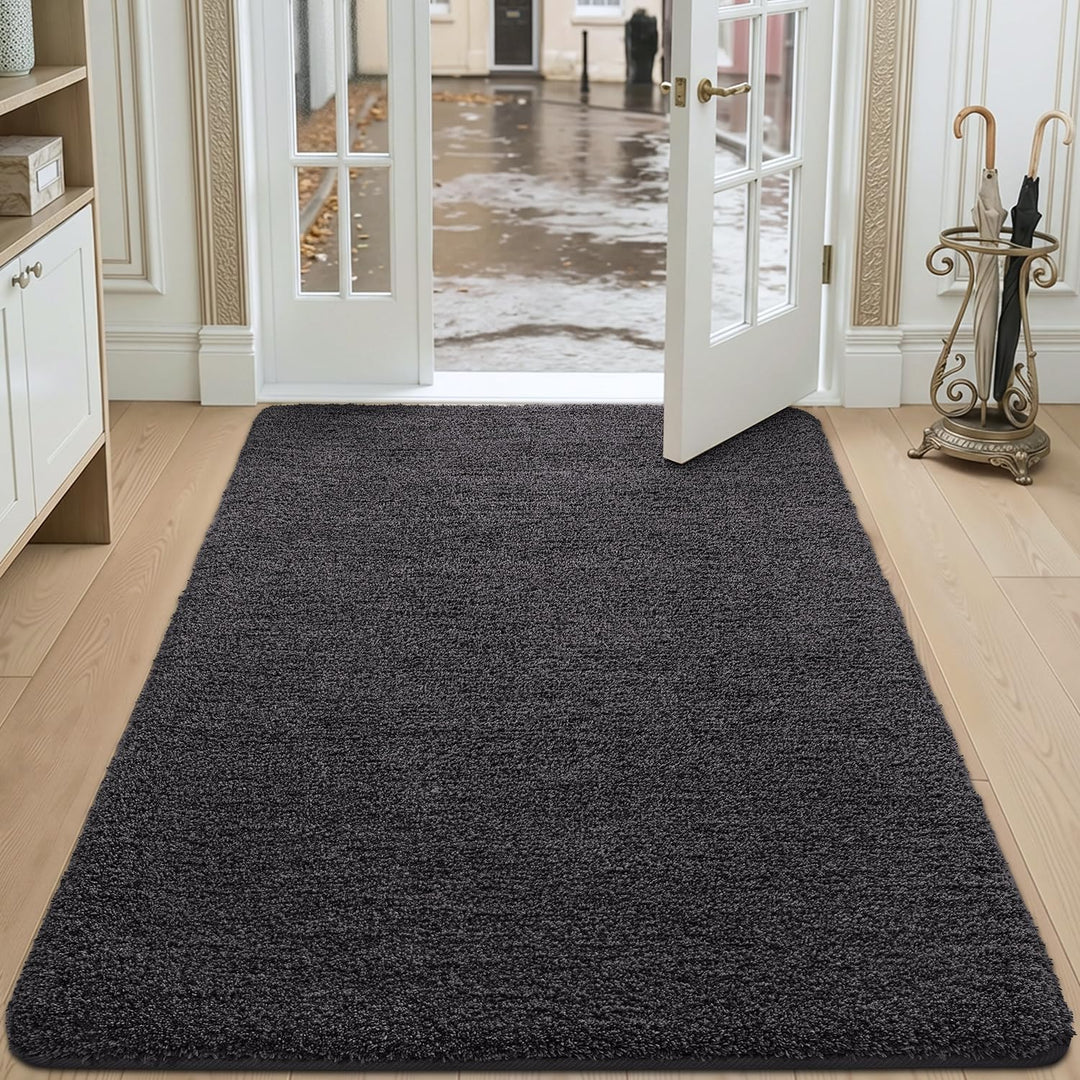 DEXI Fussmatte Innen 120 x 180 cm, rutschfeste Schmutzfangmatte, Maschinenwaschbare Fussmatte, Saugs