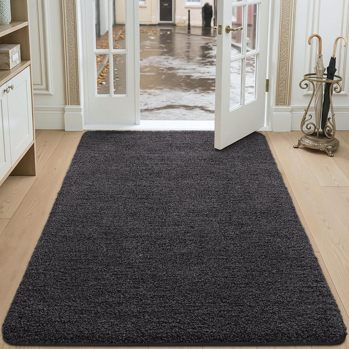 DEXI Fussmatte Innen 120 x 180 cm, rutschfeste Schmutzfangmatte, Maschinenwaschbare Fussmatte, Saugs