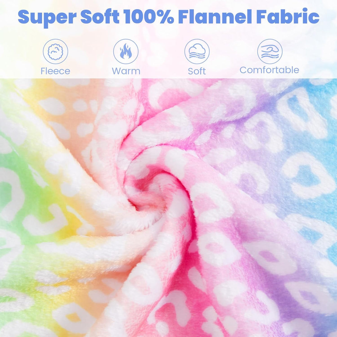WYTbaby Bademantel Kinder Mädchen Flauschig Fleece bademantel mädchen Lange Ärmel Kinderbademantel m