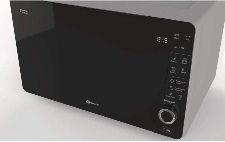 Bauknecht ExtraSpace Crisp MW 427 SL/Kombination Grill und Mikrowelle/Maximale Flexibilität-Ohne Dre