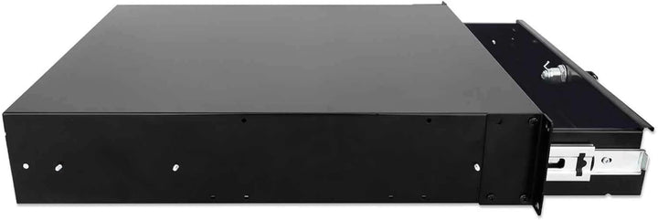 Intellinet 19" Schublade 2HE abschliessbar 466mm tief schwarz