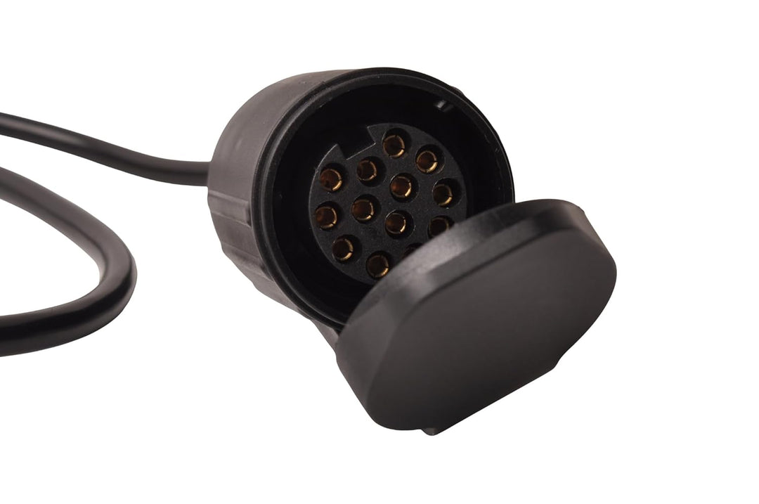 ProPlus 343526 Verlängerungskabel Adapterkabel Länge 0,8 Meter PKW Stecker 7polig auf Anhänger Steck