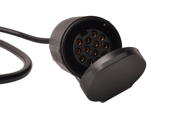 ProPlus 343526 Verlängerungskabel Adapterkabel Länge 0,8 Meter PKW Stecker 7polig auf Anhänger Steck