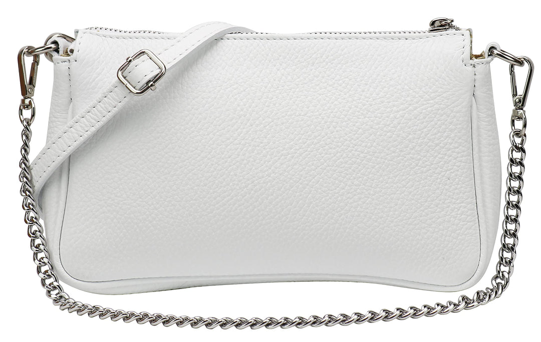 SH Leder Echtleder Schultertasche Umhängetasche Handtaschen Clutch kleine Tasche Abendtasche 23x13cm