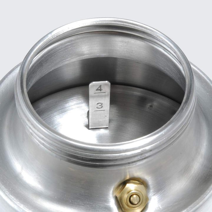 Cloer 5918 Moka Maker, "Espressokocher", 3-4 Tassen, Edelstahleinsatz, Sicherheitsabschaltung, Siche