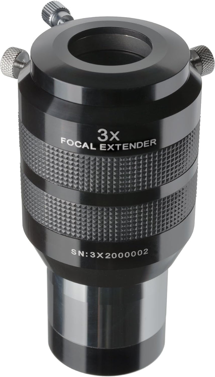 Explore Scientific Fokal Extender 3x 50,8mm/2" Barlowlinse zur Erhöhung der Brennweite für Teleskope