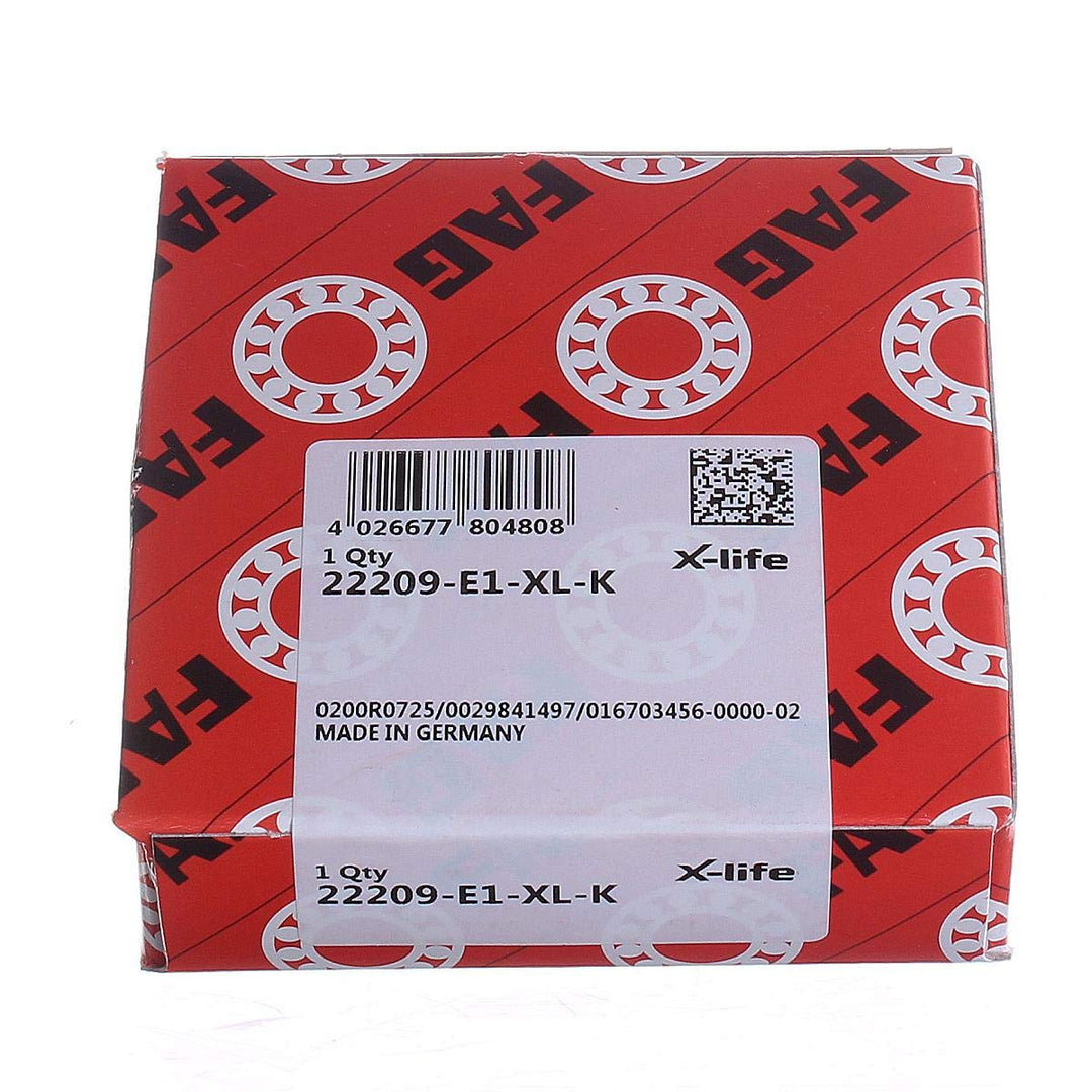 FAG 22209e1 K Sphärische Roller Bearing, keilförmige Bohrung, Stahl Käfig, normal Clearance, metrisc
