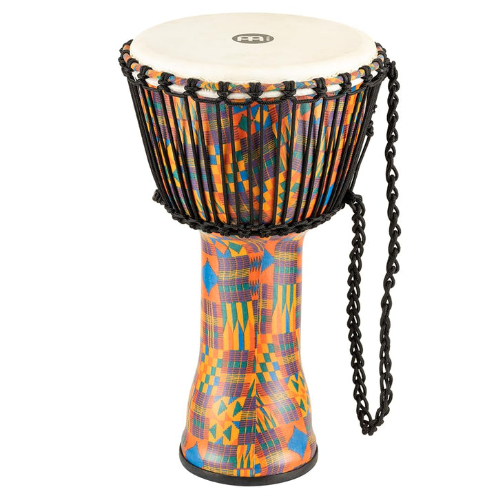 Meinl Percussion 25cm Rope Tuned Travel Series Djembe Trommel - mit Ziegenfell - Musikinstrument für