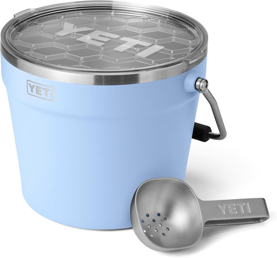 YETI Rambler Getränkekübel Mit Deckel, Big Sky Blue, 7.6 L, Big Sky Blue