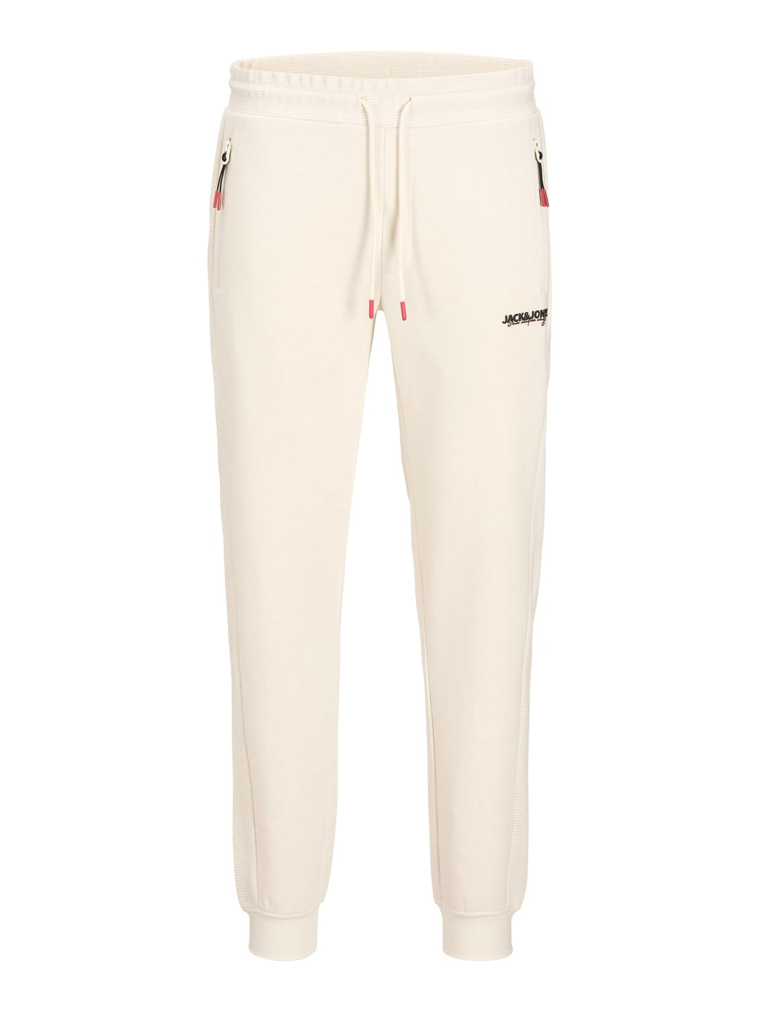 JACK & JONES Male Jogginghose Regular Fit Jogginghose XS Antique White, XS Antique White