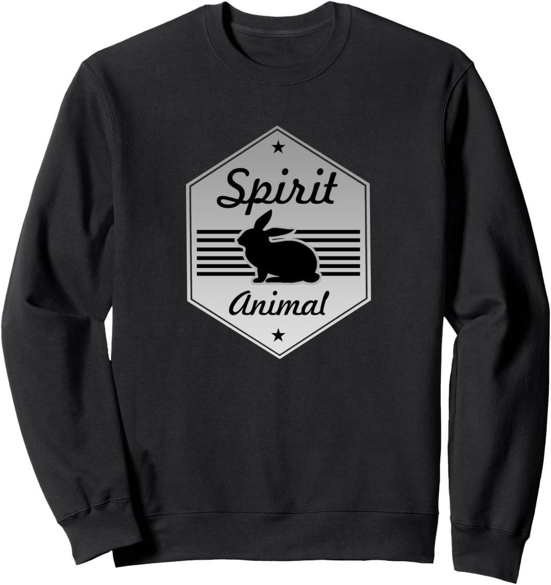 Kaninchen Geist Tier Hase Kostümentwurf Sweatshirt