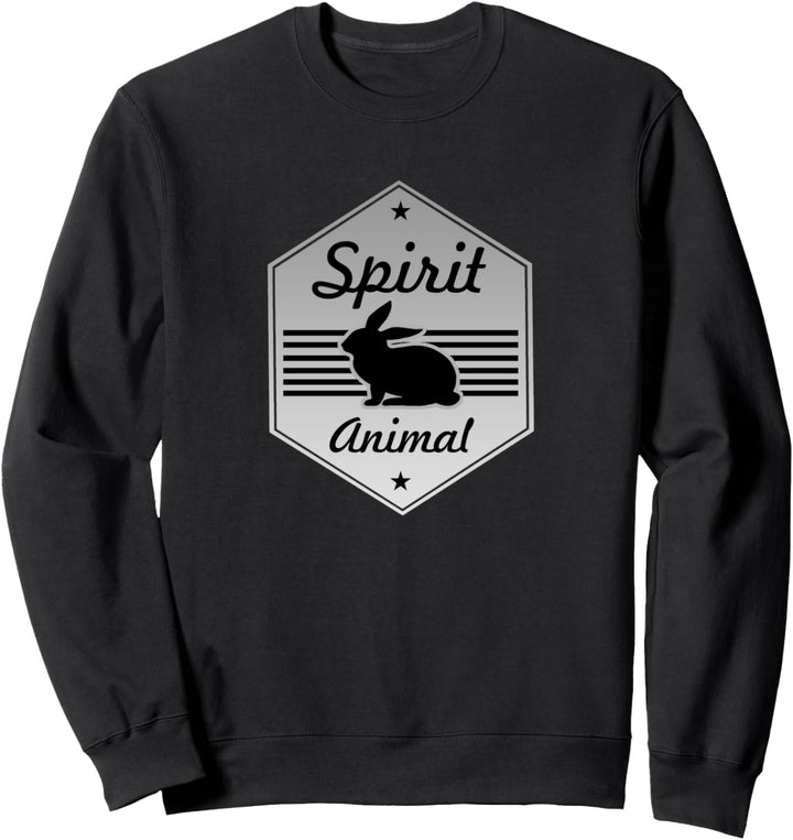 Kaninchen Geist Tier Hase Kostümentwurf Sweatshirt