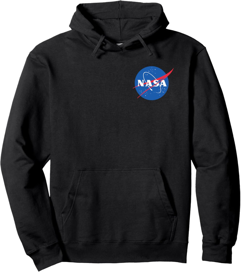 Official Nasa Logo - Meatball - Front and Back Print Pullover Hoodie