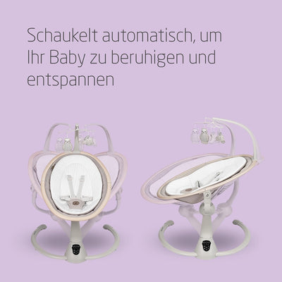 Maxi-Cosi Cassia Babywippe Elektrisch, 0–6 Monate, max. 9 kg, Babyschaukel Elektrisch, 12 Melodien,