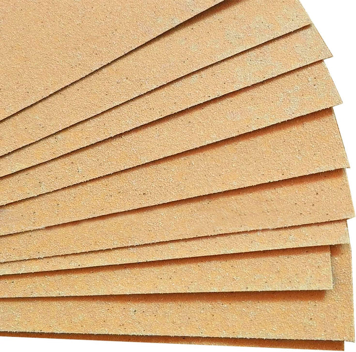 20 Stück Kiespapier für Vogelkäfig, 43 x 28 cm Vogelkäfig-Kies, Schleifpapier für Vögel, Einfach zu